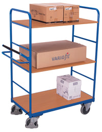 VARIOfit sw-600.265 Hoher Etagenwagen, Baukasten-System, Totmannbremse