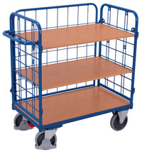 VARIOfit Niedriger Etagenwagen, Baukasten-System, EasySTOP