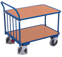 VARIOfit Schiebebügelwagen als Tischwagen, Baukasten-System, EasySTOP